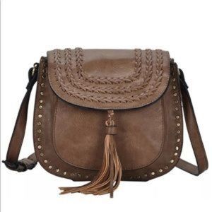 Brown Antik Kraft Purse with Tassel